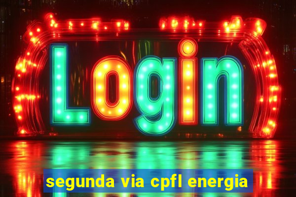 segunda via cpfl energia